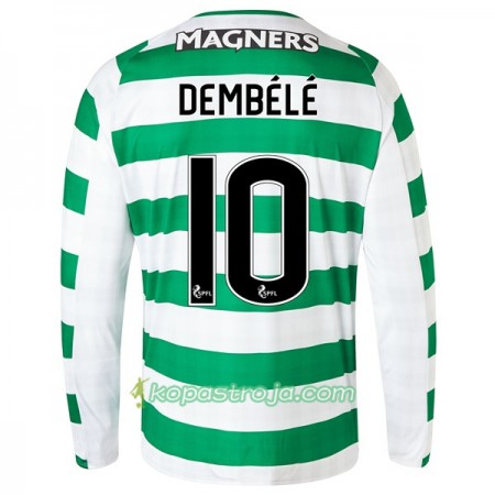 Billiga Fotbollströjor Celtic FC Dembele 10 Hemma tröja 2018/19 Långärmad